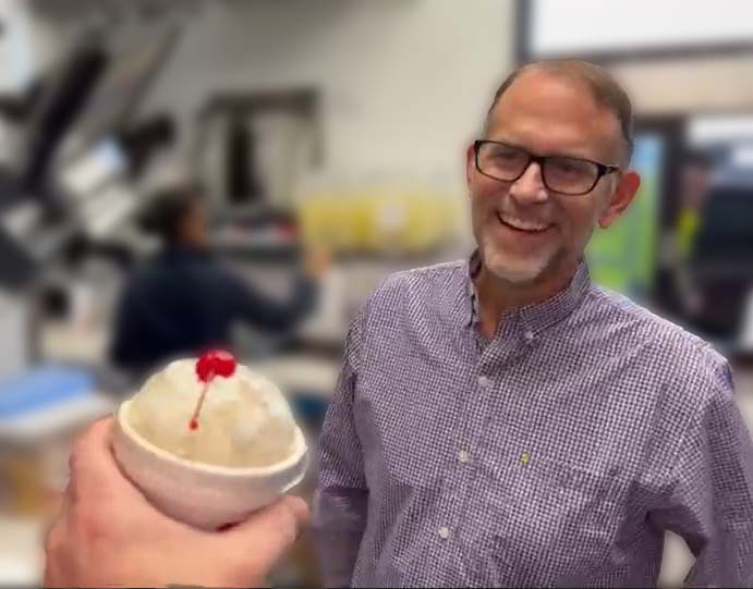 Milkshake made by a PIXO VR Exec in VR
