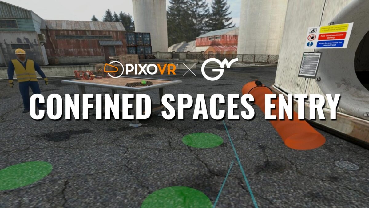 Confined space entry title card