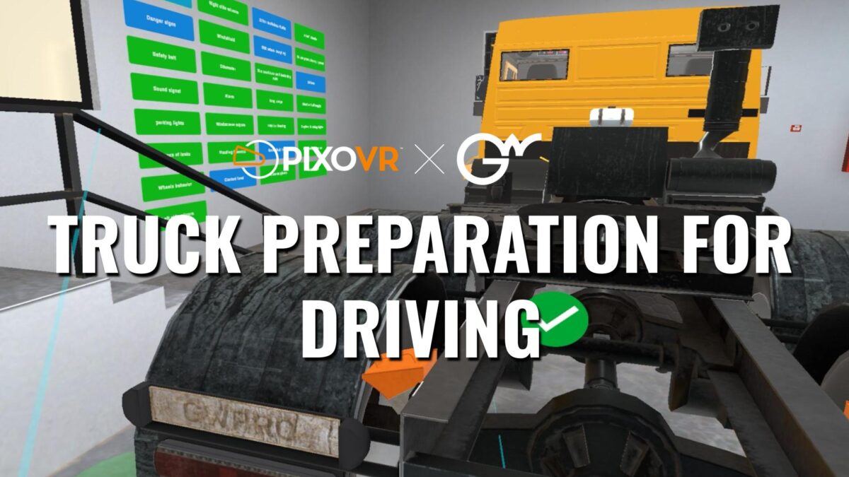 Truck preparation for driving title card