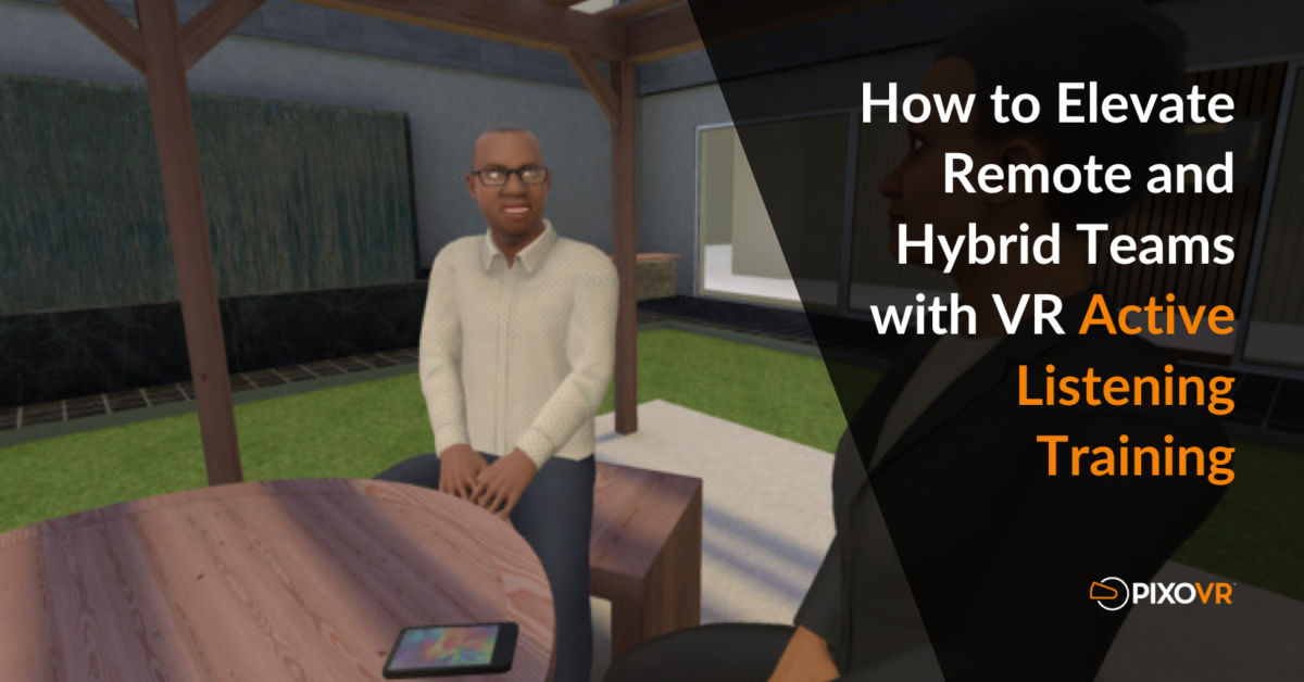 A title card about active listening