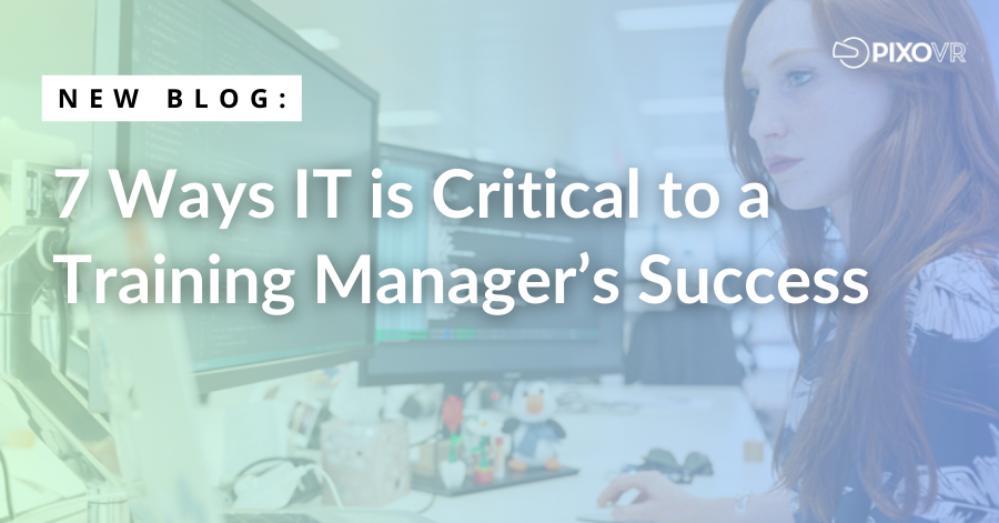 Title card showing to be successful, you need to bring in IT