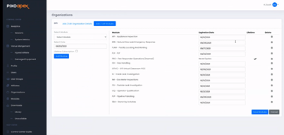 Pixo Apex API access settings