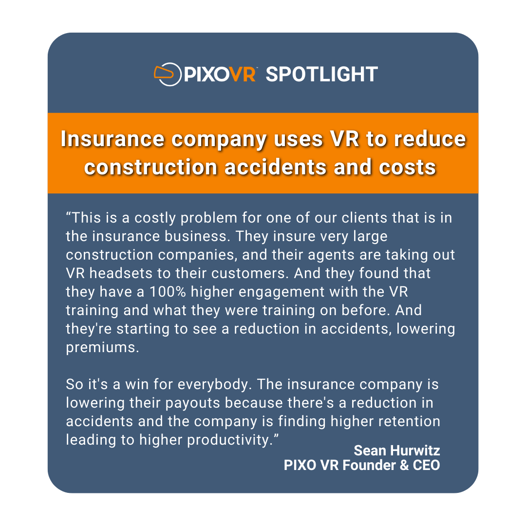 PIXO content spotlights insurance