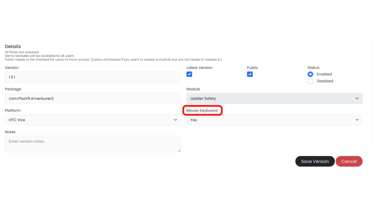 Mouse keyboard box selected yes