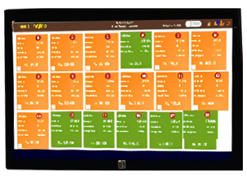 Order screen from a QSR