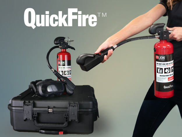 QuickFire Fire Extinguisher Training Title Card